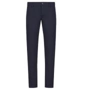 Blauwe Broek Hoge Taille Multizak Armani Exchange , Blue , Heren