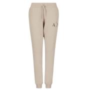 Sportieve Katoenen Sweatpants Elastische Taille Logo Armani Exchange ,...