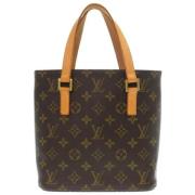 Pre-owned Canvas louis-vuitton-bags Louis Vuitton Vintage , Brown , Da...