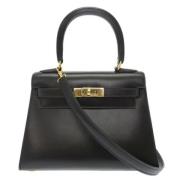 Pre-owned Fabric handbags Hermès Vintage , Black , Dames