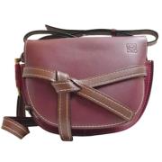 Pre-owned Fabric shoulder-bags Loewe Pre-owned , Brown , Dames