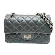 Pre-owned Fabric chanel-bags Chanel Vintage , Gray , Dames