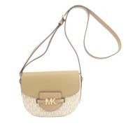 Pre-owned Fabric shoulder-bags Michael Kors Pre-owned , Beige , Dames