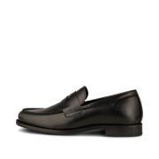 Zwarte Leren Loafer Penny Shoe the Bear , Black , Dames