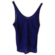 Pre-owned Fabric tops Alexander Wang Pre-owned , Blue , Dames