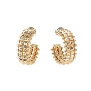 Pre-owned Rose Gold earrings Cartier Vintage , Yellow , Dames