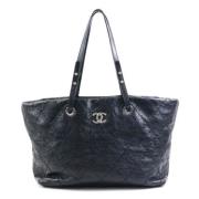 Pre-owned Fabric chanel-bags Chanel Vintage , Black , Dames