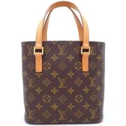 Pre-owned Canvas louis-vuitton-bags Louis Vuitton Vintage , Brown , Da...