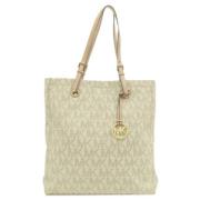 Pre-owned Fabric totes Michael Kors Pre-owned , Beige , Dames