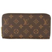 Pre-owned Canvas wallets Louis Vuitton Vintage , Brown , Dames