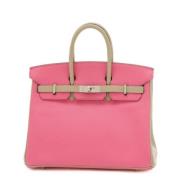 Pre-owned Fabric handbags Hermès Vintage , Pink , Dames