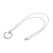 Pre-owned White Gold necklaces Cartier Vintage , Gray , Dames