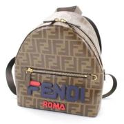 Pre-owned Fabric fendi-bags Fendi Vintage , Beige , Dames