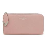 Pre-owned Canvas wallets Louis Vuitton Vintage , Pink , Dames