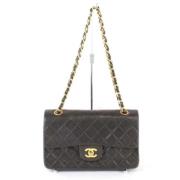 Pre-owned Fabric chanel-bags Chanel Vintage , Black , Dames