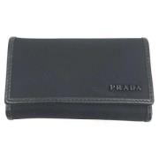 Pre-owned Nylon key-holders Prada Vintage , Black , Dames