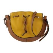 Pre-owned Fabric shoulder-bags Loewe Pre-owned , Yellow , Dames