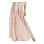 Rok met veren Silvian Heach , Pink , Dames