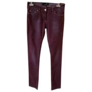 Pre-owned Jeans Isabel Marant Pre-owned , Purple , Dames