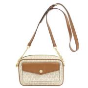 Pre-owned Fabric shoulder-bags Michael Kors Pre-owned , Beige , Dames