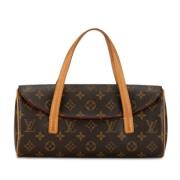 Pre-owned Canvas louis-vuitton-bags Louis Vuitton Vintage , Brown , Da...