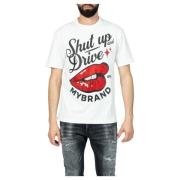 Witte Drive Tee My Brand , White , Heren