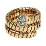 Pre-owned Yellow Gold rings Bvlgari Vintage , Yellow , Dames