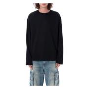 Zwart Gebreide S-Macsis Sweatshirt Aw24 Diesel , Black , Heren