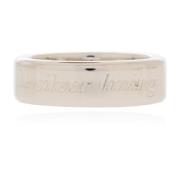 Ring met logo Kate Spade , Gray , Dames