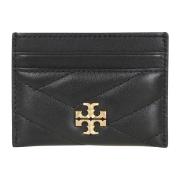 Chevron Kaarthouder in Zwart Tory Burch , Black , Dames