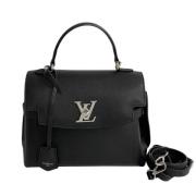 Pre-owned Leather louis-vuitton-bags Louis Vuitton Vintage , Black , D...