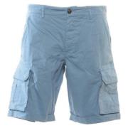 Chino -shorts 40Weft , Blue , Heren