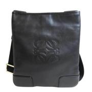 Pre-owned Fabric shoulder-bags Loewe Pre-owned , Black , Dames