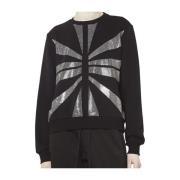 Comfortabele Stijlvolle Sweatshirt Rwa22225Fe John Richmond , Black , ...