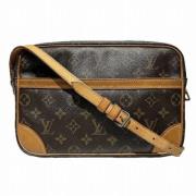 Pre-owned Canvas louis-vuitton-bags Louis Vuitton Vintage , Brown , Da...