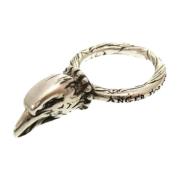 Pre-owned Silver rings Gucci Vintage , Gray , Dames