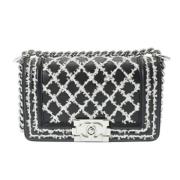 Pre-owned Fabric chanel-bags Chanel Vintage , Black , Dames