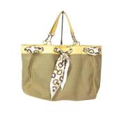 Pre-owned Fabric gucci-bags Gucci Vintage , Beige , Dames