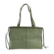 Pre-owned Fabric shoulder-bags Loewe Pre-owned , Green , Dames