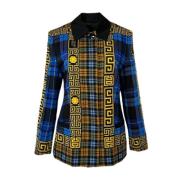 Pre-owned Wool outerwear Versace Pre-owned , Multicolor , Dames