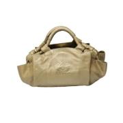 Pre-owned Fabric handbags Loewe Pre-owned , Beige , Dames