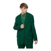 Sportjas, Regular Blazer met Zijzakken Silvian Heach , Green , Dames