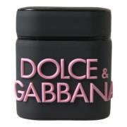 Stijlvolle Airpods-hoes met logodetail Dolce & Gabbana , Black , Unise...