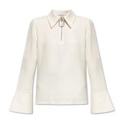 Polo kraag top JW Anderson , Beige , Dames