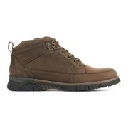 Middenbruine Sneakers Leer Waldläufer , Brown , Heren