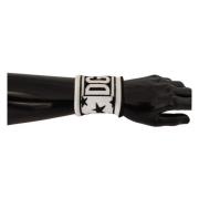 Elegant Monochroom Wol Armbandenset Dolce & Gabbana , Beige , Unisex