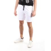 Witte Bermuda Shorts 22006 John Richmond , White , Heren