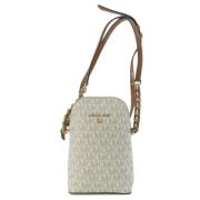 Pre-owned Fabric shoulder-bags Michael Kors Pre-owned , Beige , Dames