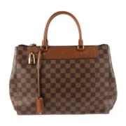 Pre-owned Canvas louis-vuitton-bags Louis Vuitton Vintage , Brown , Da...