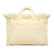 Gele Franje Colette Tas MC2 Saint Barth , Beige , Dames